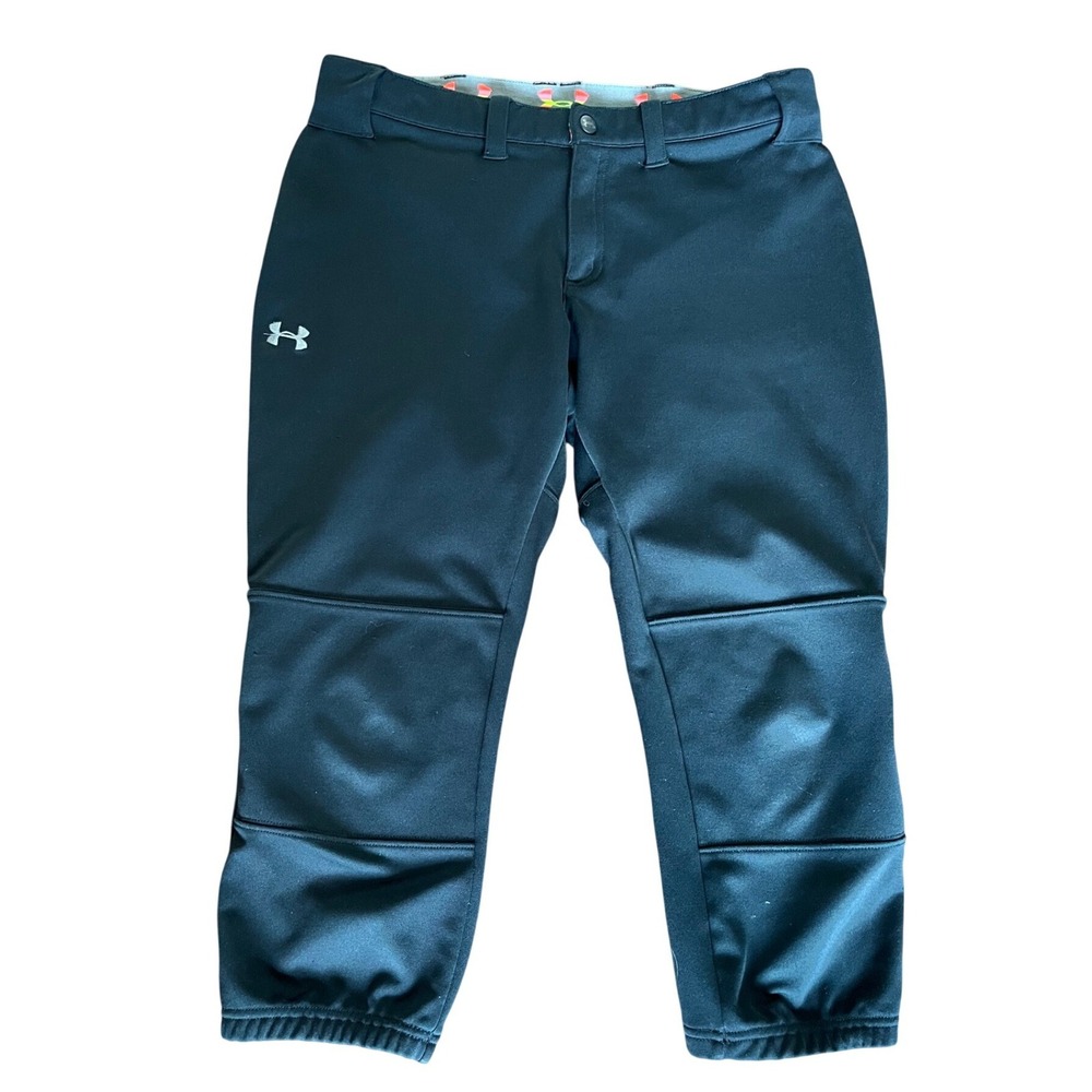 Under Armour Baseball Pants Women's Black Knicker Style M
